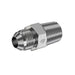 Stainless Steel, SAE J514 37° Flare Male Connector, 5/16" Male JIC x 1/8" Male NPTF 30°