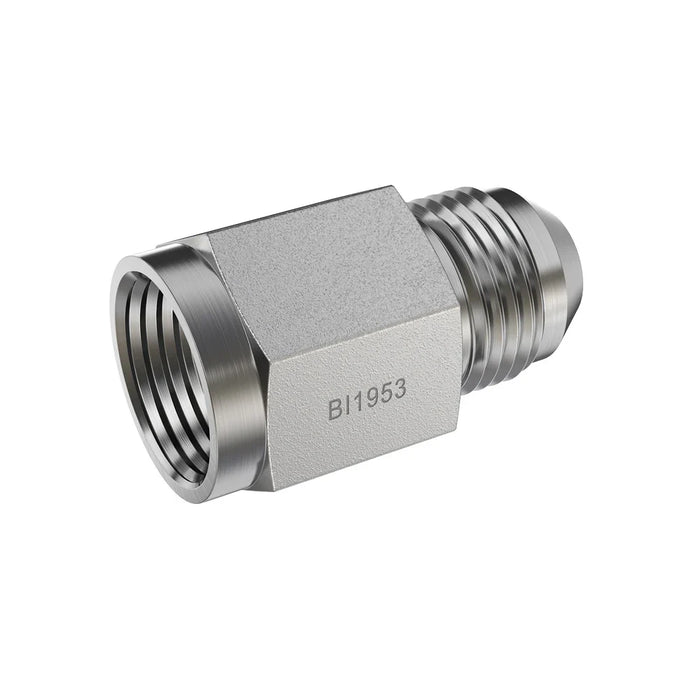 Steel, SAE J514 37° Flare Reducer, 1" Female JIC x 5/8" Male JIC