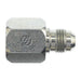 Steel, SAE J514 37° Flare Reducer Insert and Nut Assembled, 1" Female JIC x 1/2" Male JIC