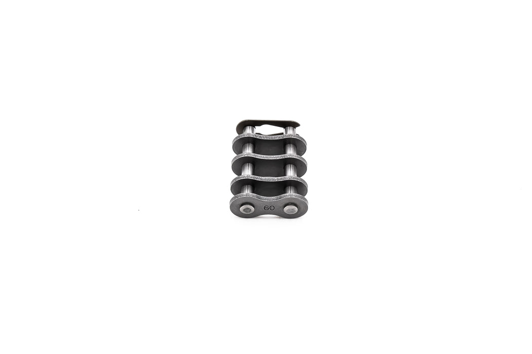 Roller Chain, British Metric ISO, 24B Pitch, Part, Carbon Steel, 1-1/2" Pitch, 2 Strands,
