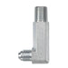 Steel, SAE J514 37° Flare 90° Extra Long Male Elbow, 1" Male JIC x 1" Male NPTF 30°