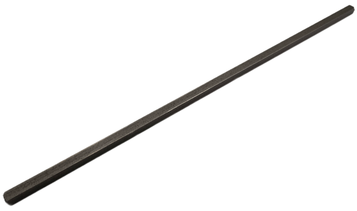1/4" Square Stainless Steel Keystock 1ft