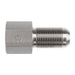 Steel, SAE J514 Flared Tube Female Bulkhead, 2" Female NPTF x 2" Male JIC