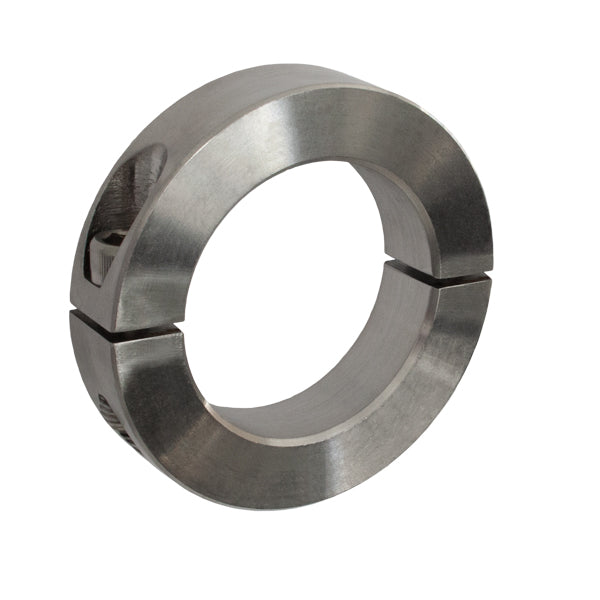 Collars & Couplings, Shaft Collars, Two Piece Clamping, Stainless Steel, 1-3/16" ID