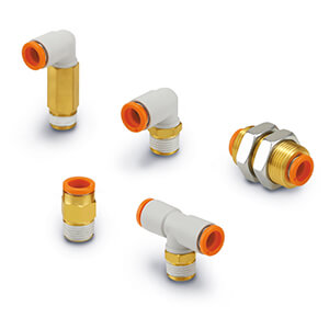 KQ2L05-01NS FITTING, MALE ELBOW