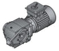 Nord 3017-10 3/4 HP, 57.38:1 ratio, 1" bore Helical-Worm Gearmotor - Power Motion
