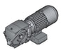 Nord 3017-34 1 HP, 9.41:1 ratio, 1.25" bore Helical-Worm Gearmotor with Brake - Power Motion