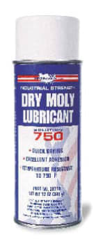 MRO Solutions Solution 750 Dry Moly Lubricant Aerosol 12 oz 16 oz Aerosol Can
