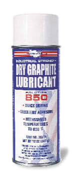 MRO Solutions Solution 850 Dry Graphite Lubricant 12 oz 16 oz Aerosol Can