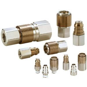 KKA4S-04M S COUPLER, STAINLESS STEEL