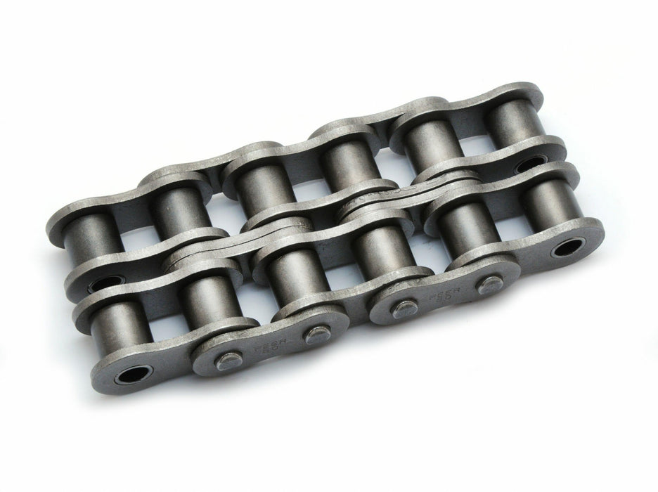 Roller Chain, ANSI Standard, 35 Pitch, Chain, 304 Stainless , 3/8" Pitch, 2 Strands,
