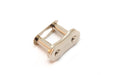 Roller Chain, ANSI Standard, 35 Pitch, Part, Nickel Plated, 3/8" Pitch, 1 Strand,