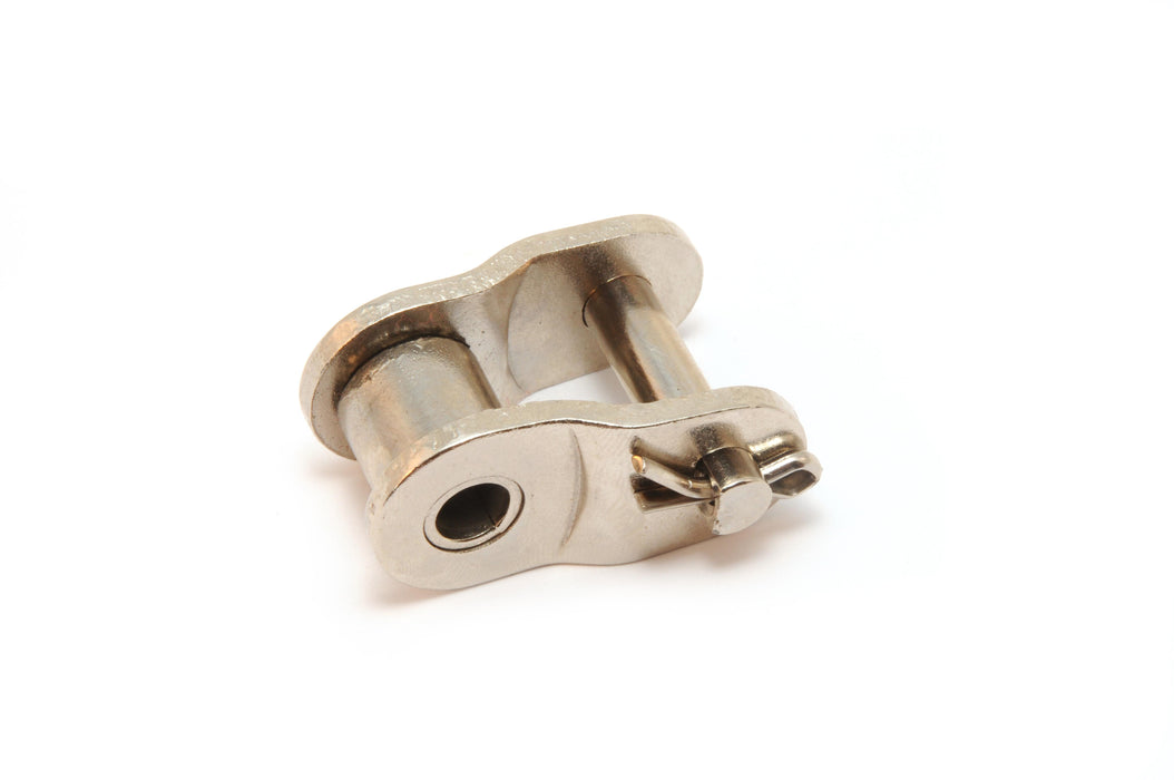 Roller Chain, ANSI Standard, 35 Pitch, Part, Nickel Plated, 3/8" Pitch, 1 Strand,