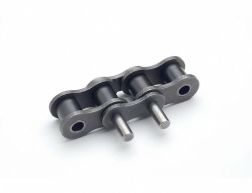 Roller Chain, ANSI Attachment, 120 Pitch, Attachment Chain, Carbon Steel, 1-1/2" Pitch, 1 Strand, D-3, E2LP
