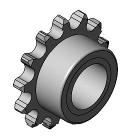 35B13x3/4-6 Tapped Hole Sprocket Per Print