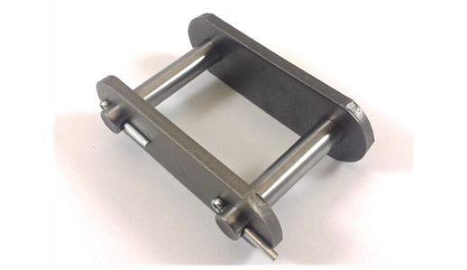 Engineering Chain, Roller Conveyor, 378 Pitch, Part, Carbon Steel, 1.654" Pitch, 1 Strand,