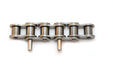 Roller Chain, ANSI Attachment, 40 Pitch, Attachment Chain, Carbon Steel, 1/2" Pitch, 1 Strand, D-1, E3PIN