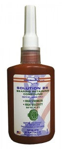 MRO Solutions Solution 16 High Strength High Temp Red Threadlocker 50 mL Bottle