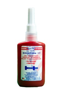 MRO Solutions Solution 17 Oil Resistant Blue Threadlocker 10 mL Bottle