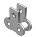 Roller Chain, ANSI Attachment, 41 Pitch, Part, Carbon Steel, 1/2" Pitch, 1 Strand, SK-1, 