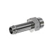 Steel, SAE J1231 Hose Bead Male Connector, 5/8" Beaded Hose Barb x 7/8-14 Male ORB