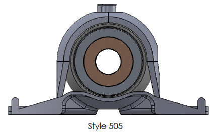 500/505-3/4 Pillow Block (Bronzed Bushed Bearing) Assemblies