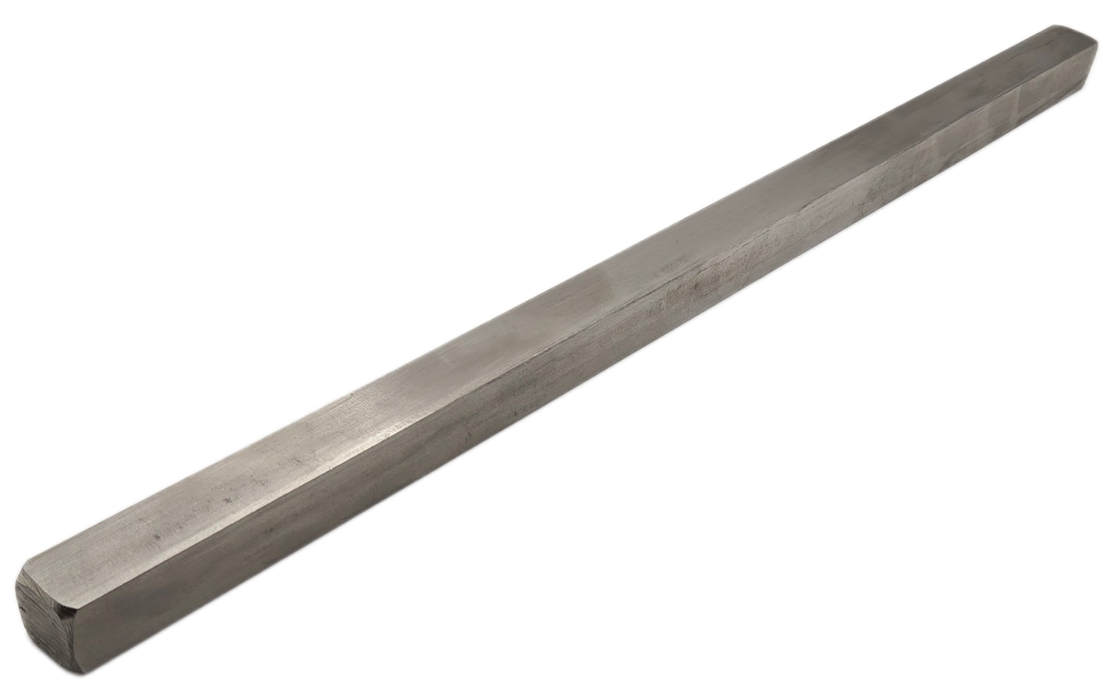 3/8" Square Stainless Steel Keystock 1ft