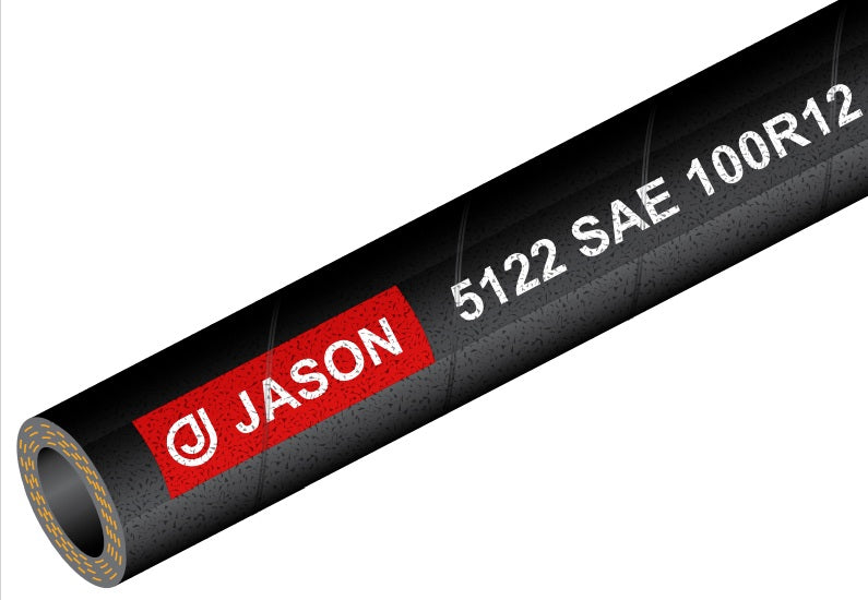 1" Hose ID, 4000PSI Working, Dreamshield MSHA Cover, 4 Steel Spirals, SAE 100R12, DIN EN 856 R12, 