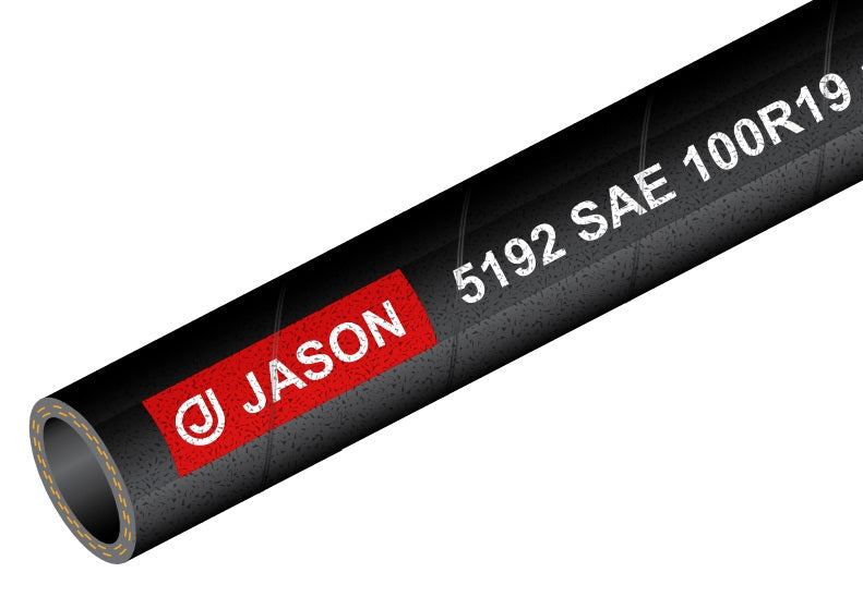 1" Hose ID, 4000PSI Working, Dreamshield MSHA Cover, 2-Wire Braids, SAE 100R19, 