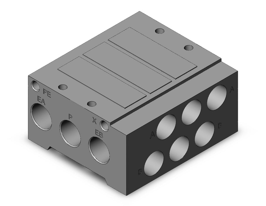 53-SS5Y5-42-03-02N MFLD, BASE MT, SY5000 SERIES