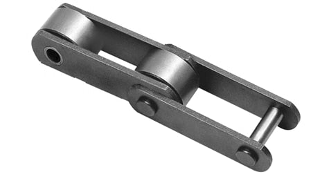 Engineering Chain, Roller Conveyor, 53 Pitch, Part, Carbon Steel, 3" Pitch, 1 Strand,