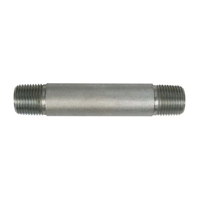 Steel, SAE J514 Pipe Long Nipple, 1-1/4" Male NPTF 30° x 1-1/4" Male NPTF 30°