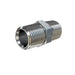 Brass, SAE J514 Pipe Nipple, 1/2" Male NPTF 30° x 1/2" Male NPTF 30°