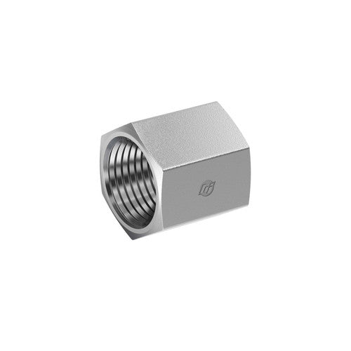Brass, SAE J514 Pipe Cap, 3/8" Female NPTF
