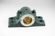 Royersford Foundry journal pillow block bearing painted grey