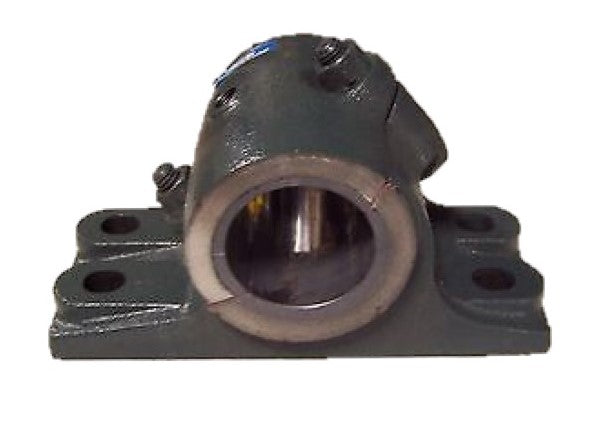 Royersford Foundry journal pillow block bearing painted grey