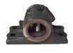 Royersford Foundry journal pillow block bearing painted grey