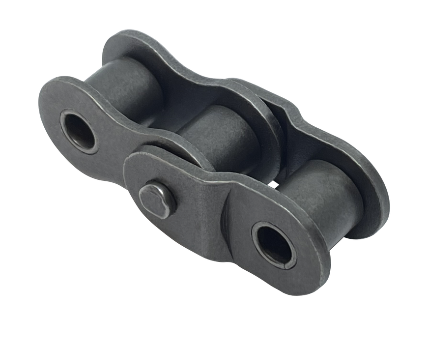 Roller Chain, ANSI Standard, 60 Pitch, Part, Carbon Steel, 3/4" Pitch, 1 Strand,