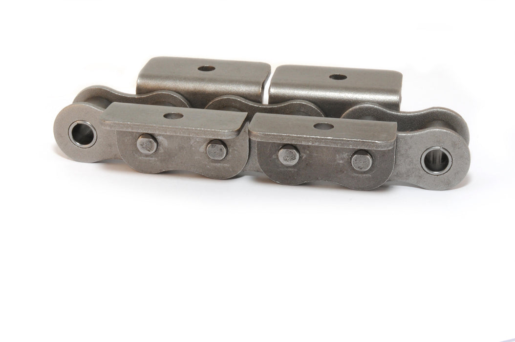 Roller Chain, ANSI Attachment, 60 Pitch, Attachment Chain, Carbon Steel, 3/4" Pitch, 1 Strand, WA-1, E2LP