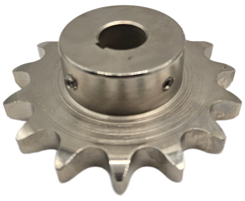 60BS15x3/4" Nickel Plated Sprocket Hub Turned Down to 2" Per Print