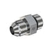 Steel, SAE J514 37° Flare Port Connector, 3/4" Male JIC x 1-5/16-12 Male ORB