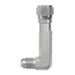 Steel, SAE J514 37° Flare 90° Long Swivel Elbow, 1/2" Male JIC x 1/2" Female JIC Swivel