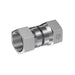 Stainless Steel, SAE J514 37° Flare Swivel Union, 3/8" Female JIC Swivel