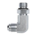 Stainless Steel, SAE J514 37° Flare 90° Long Adjustable Port Elbow, 5/8" Male JIC x 7/8-14 Male Adjustable ORB