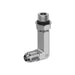 Steel, SAE J514 37° Flare 90° Extra Long Adjustable Port Elbow, 3/8" Male JIC x 9/16-18 Male Adjustable ORB