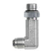 Steel, SAE J514 37° Flare 90° Extra Extra Long Adjustable Port Elbow, 1/4" Male JIC x 7/16-20 Male Adjustable ORB
