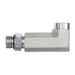 Steel, SAE J1926 Adjustable O-Ring Boss 90° Long Female Elbow, 3/4-16 Male Adjustable ORB x 1/2" Female NPTF