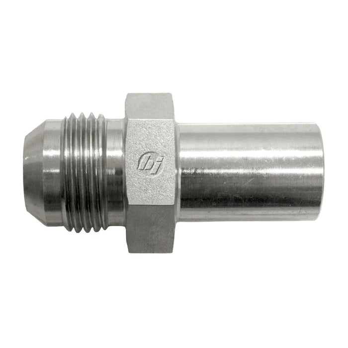 Steel, SAE J514 37° Flare DIN Standpipe Adapter, 1" Male JIC x 28mm Standpipe