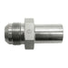 Stainless Steel, SAE J514 37° Flare DIN Standpipe Adapter, 1/4" Male JIC x 6mm Standpipe