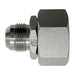 Stainless Steel, SAE J514 37° Flare DIN (S) Swivel Adapter, 1/2" Male JIC x M20X1.5 Female DKO Swivel